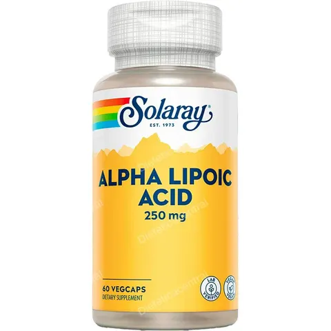 Solaray alpha lipoic acid 250mg. 60cap. – imagen 5