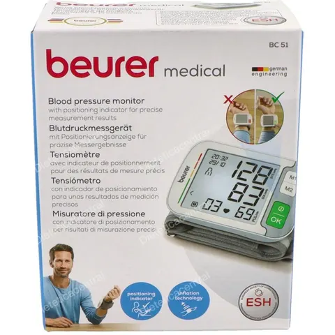 Beurer Tensiómetro Muñeca BC 32 – imagen 2