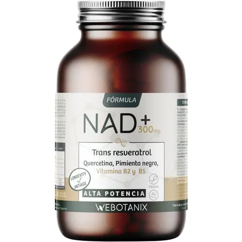 WeBotanix Nad+ Resveratrol 60 Cápsulas – imagen 3