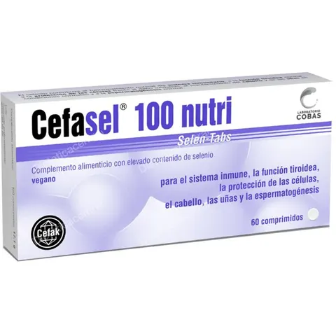 Cefasel 100 Nutri 60 Comprimidos – imagen 2