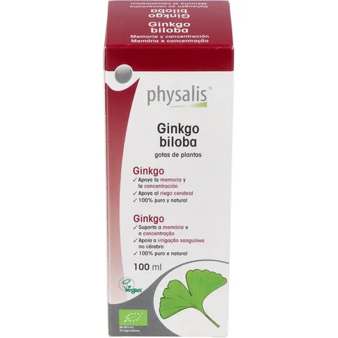 Physalis ext. ginkgo biloba 100ml. bio – imagen 3