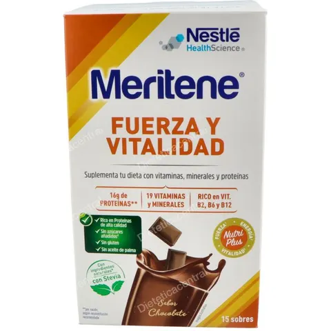 Meritene batido chocolate 15sbrs. – imagen 2