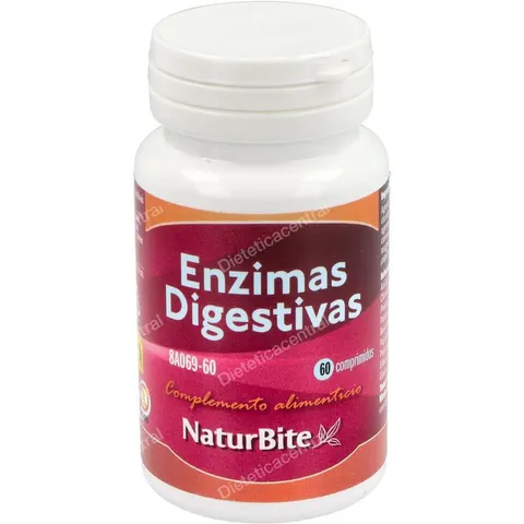 Naturbite Enzimas Digestivas 60comp – imagen 2