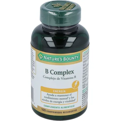 Nature's Bounty B-Complex 100 comprimidos recubiertos – imagen 2