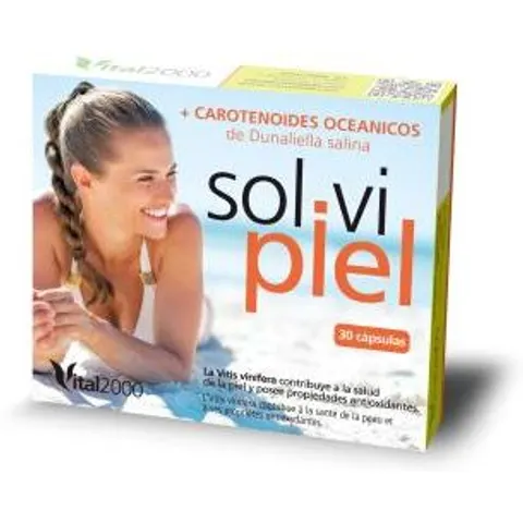 VITAL 2000 Sol-Vi-Piel 30 caps – imagen 2