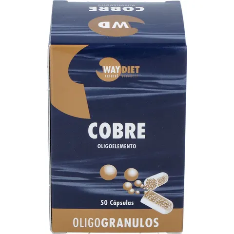 Waydiet Cobre Oligogranulos 50 Cápsulas – imagen 2