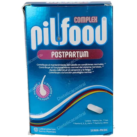 Pilfood Complex Postpartum 90 Cápsulas – imagen 3