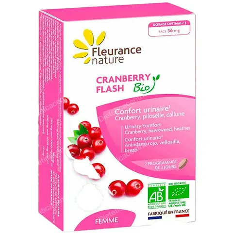 Fleurance Nature Cranberry Flash 14 Comprimidos – imagen 2