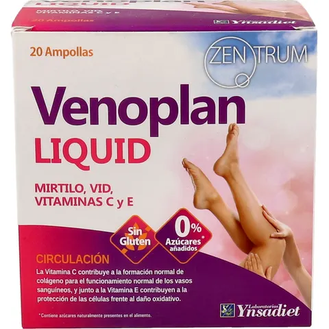 Ynsadiet Venoplan Liquid 20 Ampollas – imagen 2