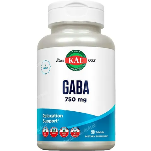 Solaray Gaba 750 mg 90 Comprimidos – imagen 2