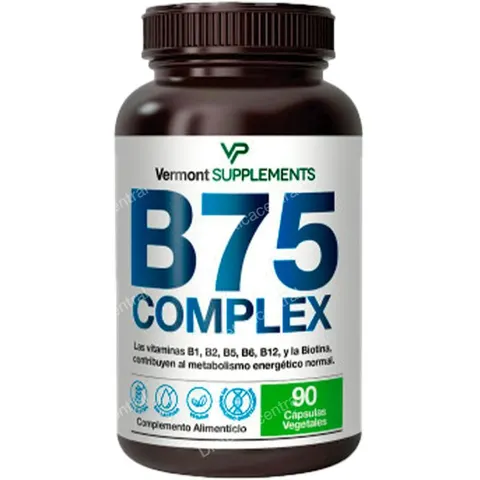 Vermont Supplements B75 Complex 90caps – imagen 3