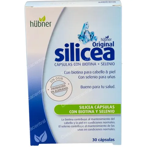 HÜBNER Silicea + Biotina + Selenio 30 cáps. – imagen 2