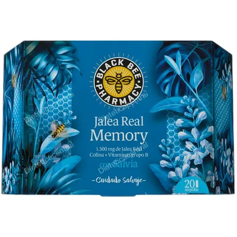 Black Bee Pharmacy Jalea Memory 20 Viales 10 ml – imagen 3