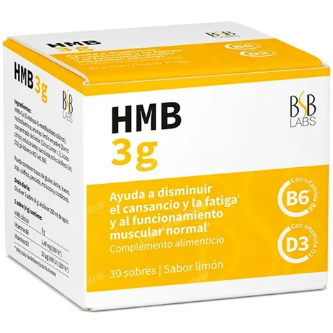 BSB Labs Hmb Limón 30 sobres – imagen 2