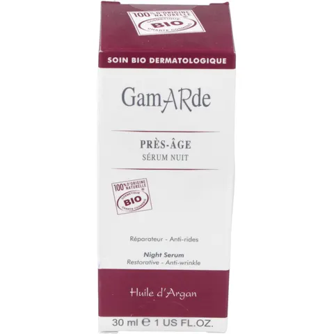 Gamarde serum antiedad noche 30ml. bio – imagen 2