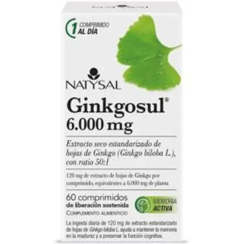 Natysal Ginkgosul 60 Capsulas – imagen 2