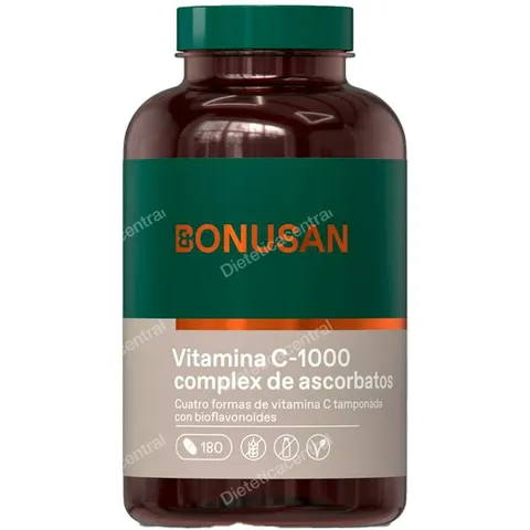 Bonusan Vitamina C 1000 Mg Ascorb 180 Tabs – imagen 2