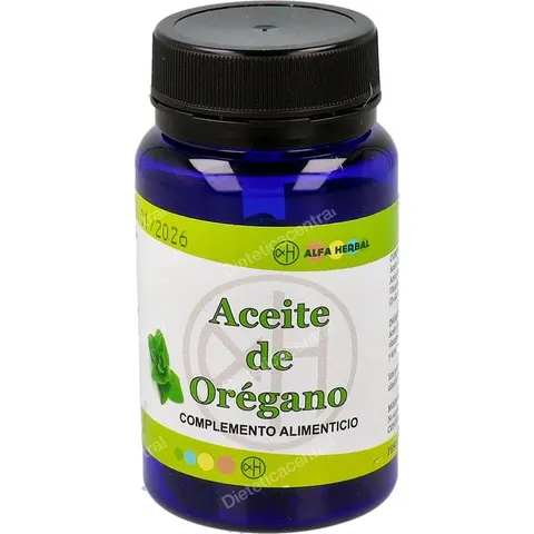 Alfa Herbal Aceite de Orégano 60 caps – imagen 2