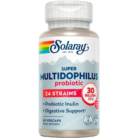 Solaray Super Multidophilus Probiótico 60 Vegcaps – imagen 2