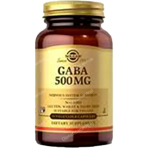 Solgar Gaba 500mg 50 Vcaps – imagen 2