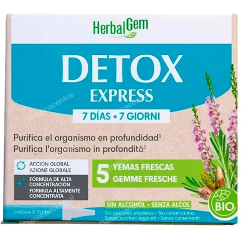 HerbalGem Detox Express Bio 7 Monodosis – imagen 2