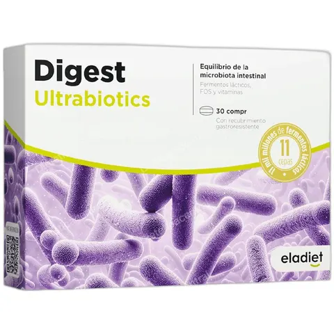 Eladiet digest ultrabiotic 30comp. – imagen 2