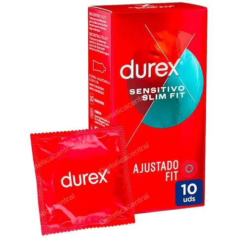 Durex Condones Sensitive Slim Fit x10 – imagen 3