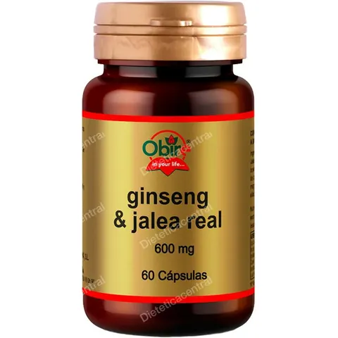 Obire ginseng y jalea real 60cap. – imagen 2