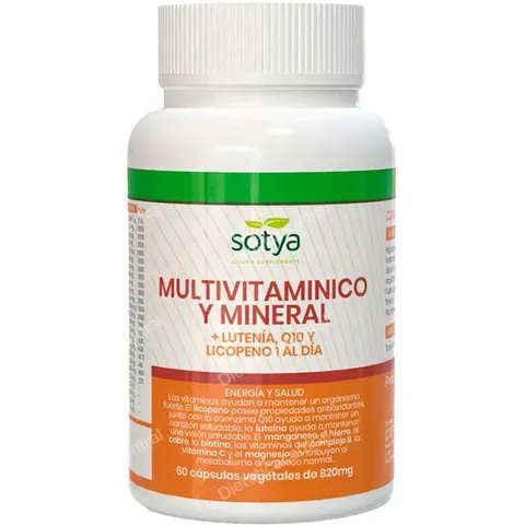 Sotya multivitaminico mineral 60cap. – imagen 3