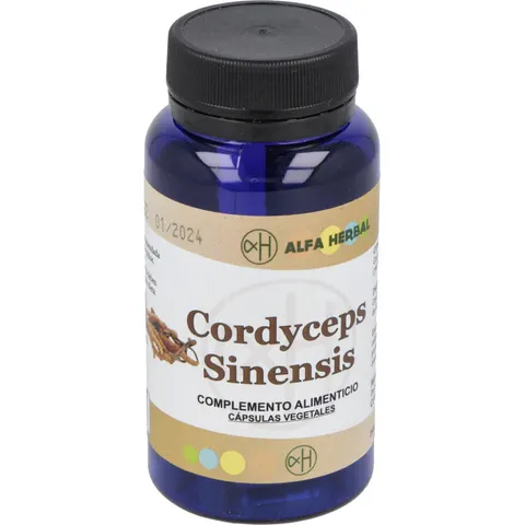 Alfa herbal cordyceps sinensis 70cap. – imagen 2