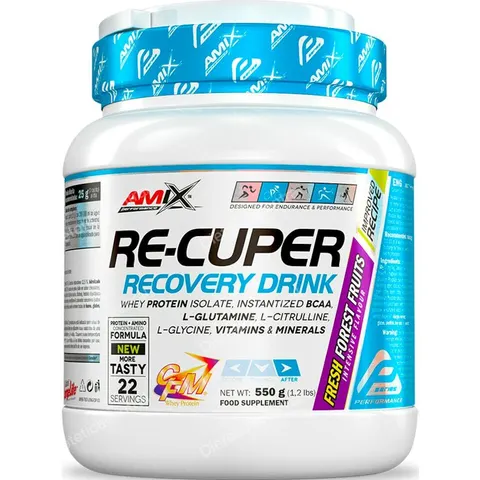 Amix Performance RE-CUPER 550g Frutas – imagen 3
