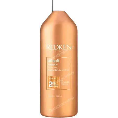 Redken All Soft Shampoo 1000ml – imagen 2