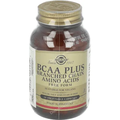 Solgar BCAA Plus 50 cápsulas – imagen 3
