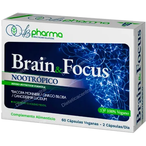 Lb pharma brain&focus 60cap. – imagen 3
