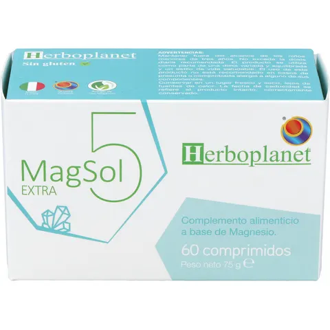 Herboplanet Magsol 5 Extra 60caps – imagen 2