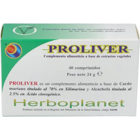 Herboplanet Proliver 40 comp – imagen 2