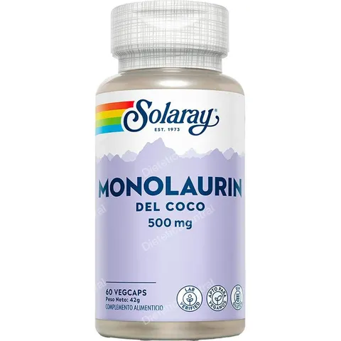Solaray monolaurin 500mg. 60cap. – imagen 2