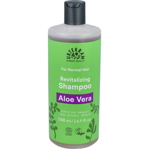 Urtekram Champú Aloe Vera Cabello Normal BIO 500ml – imagen 2
