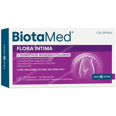 Forte pharma fortebiotic+flora intima 15cap. – imagen 3