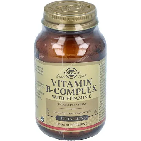 Solgar Vitamina B-Complex Vitamina C 100 Comprimidos – imagen 4