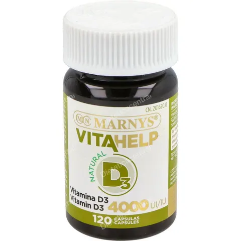 Marnys Vitahelp Vitamina D3 120 Perlas – imagen 3