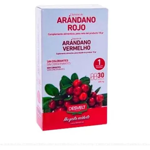 Desvelt Arándano Rojo 30 Cápsulas – imagen 3