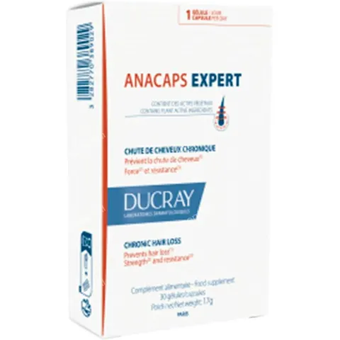 Ducray anacaps expert 30cap. – imagen 2