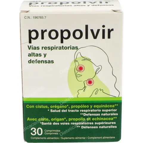 Bioserum Propolvir 30 Comprimidos – imagen 2