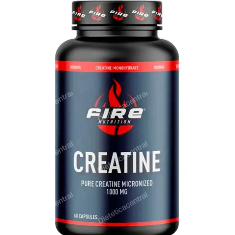 Fire nutrition creatine pure 1000mg 60cap. – imagen 2