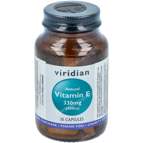 Viridian Vitamina E 330mg 30 Cápsulas – imagen 4