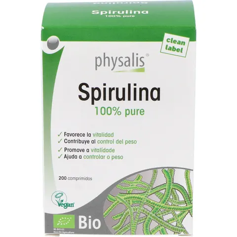 PHYSALIS Espirulina 200 comp – imagen 2