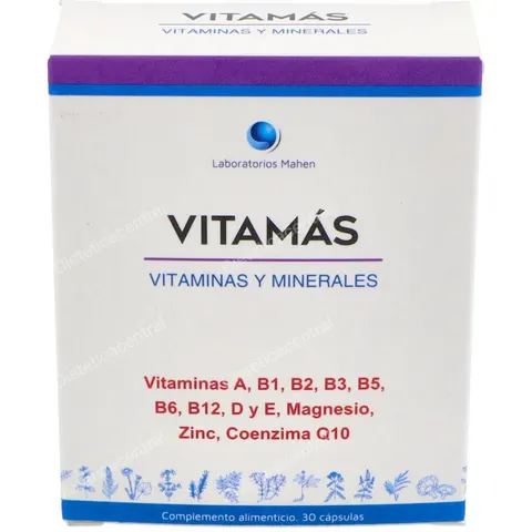 Mahen Vitamás 30 Caps – imagen 2