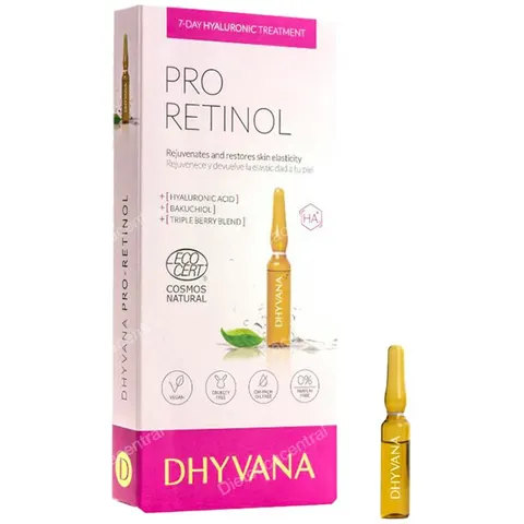 Dhyvana Pro Retinol 7 Ampollas – imagen 2