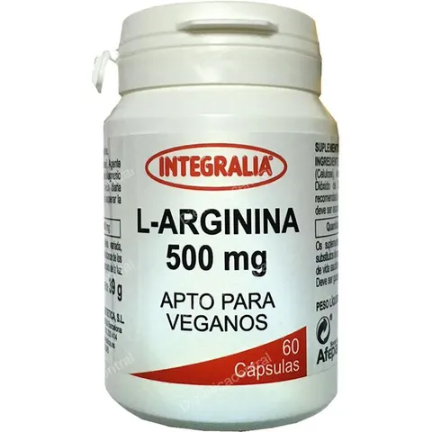 Integralia l-arginina 500mg. 60cap. – imagen 2